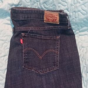 Levi's jeans boot cut plus size